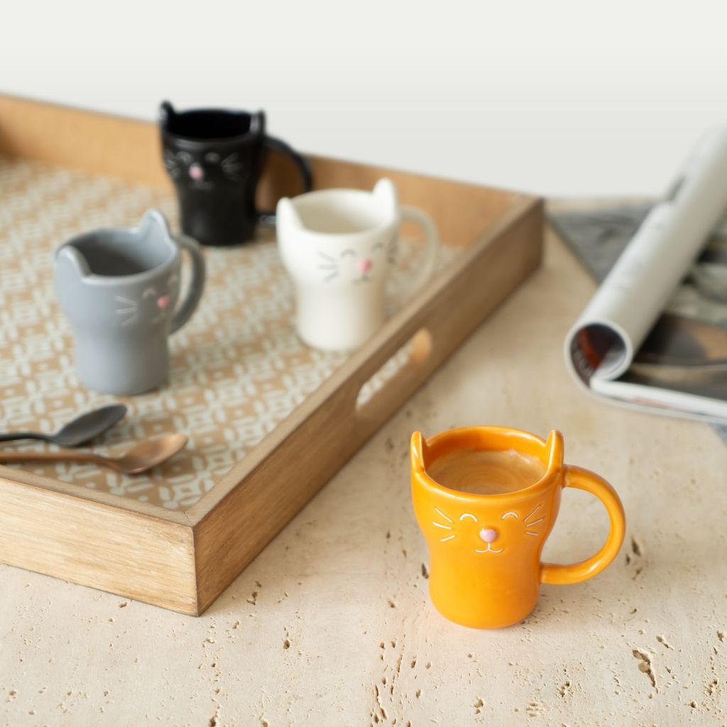 Meow Coffee Cup Set