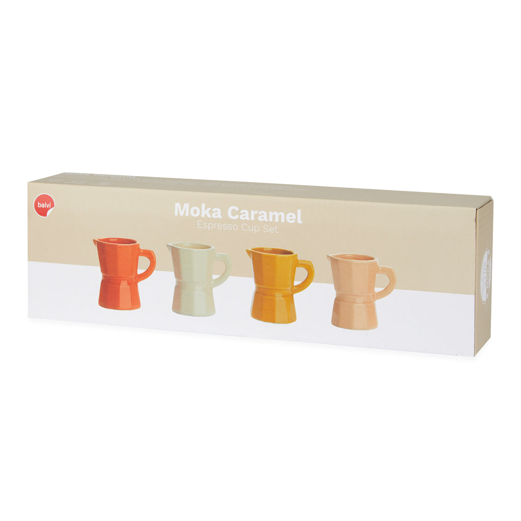 Moka Caramel Espresso Coffee Cups