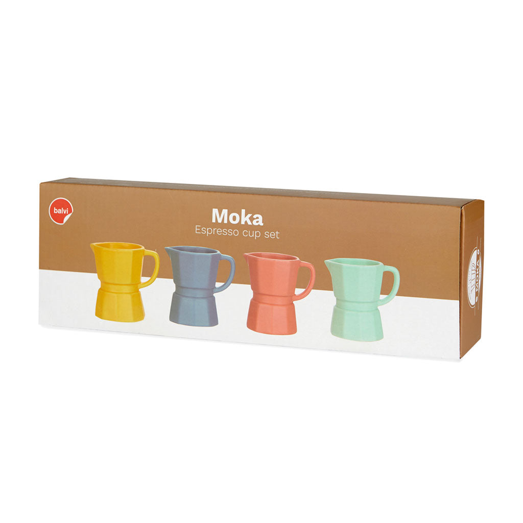 Moka Espresso Cup Set