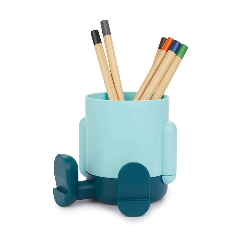 Mr. Sitty Multicolor Pencil Holder