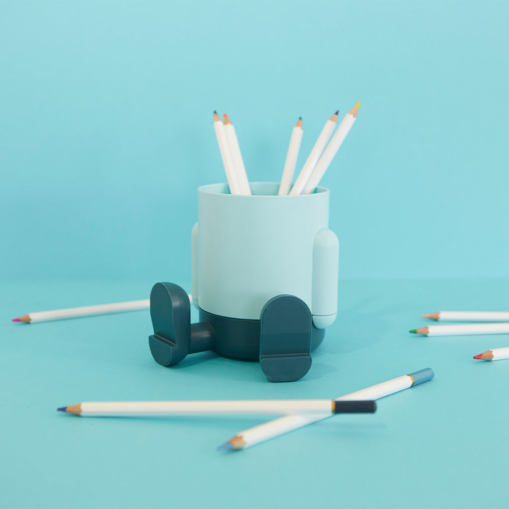 Mr. Sitty Multicolor Pencil Holder