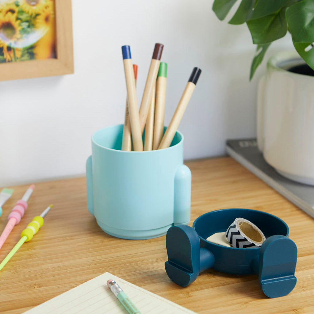 Mr. Sitty Multicolor Pencil Holder