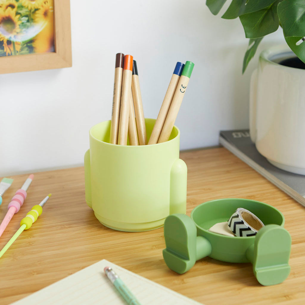 Mr. Sitty Multicolor Pencil Holder