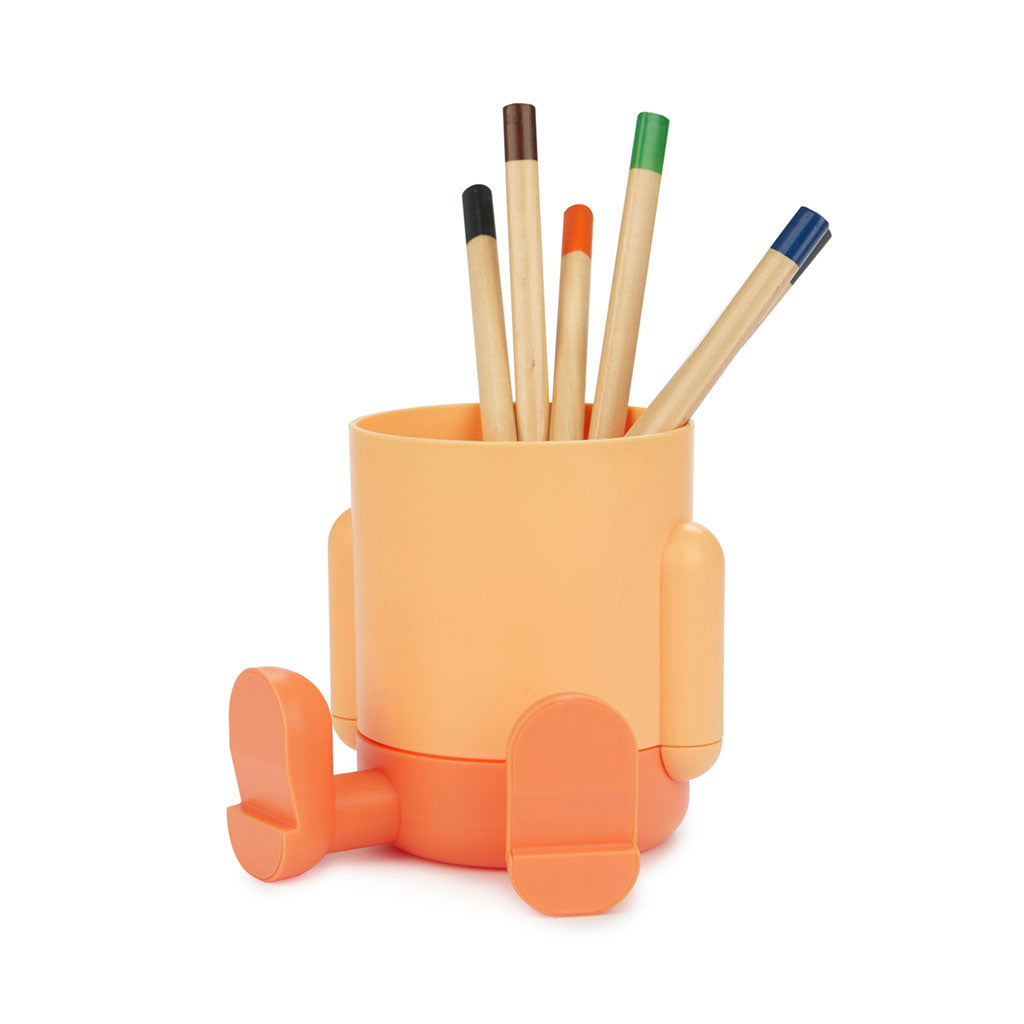 Mr. Sitty Multicolor Pencil Holder