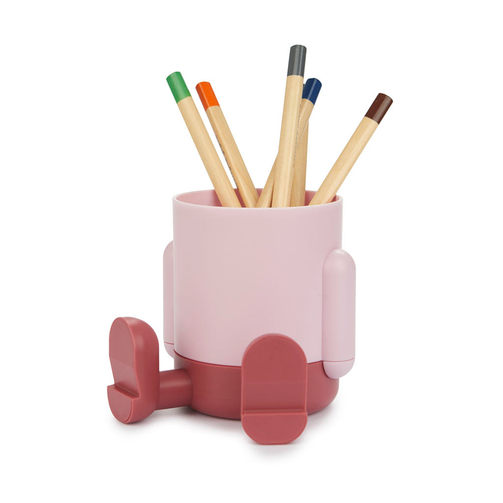 Mr. Sitty Multicolor Pencil Holder