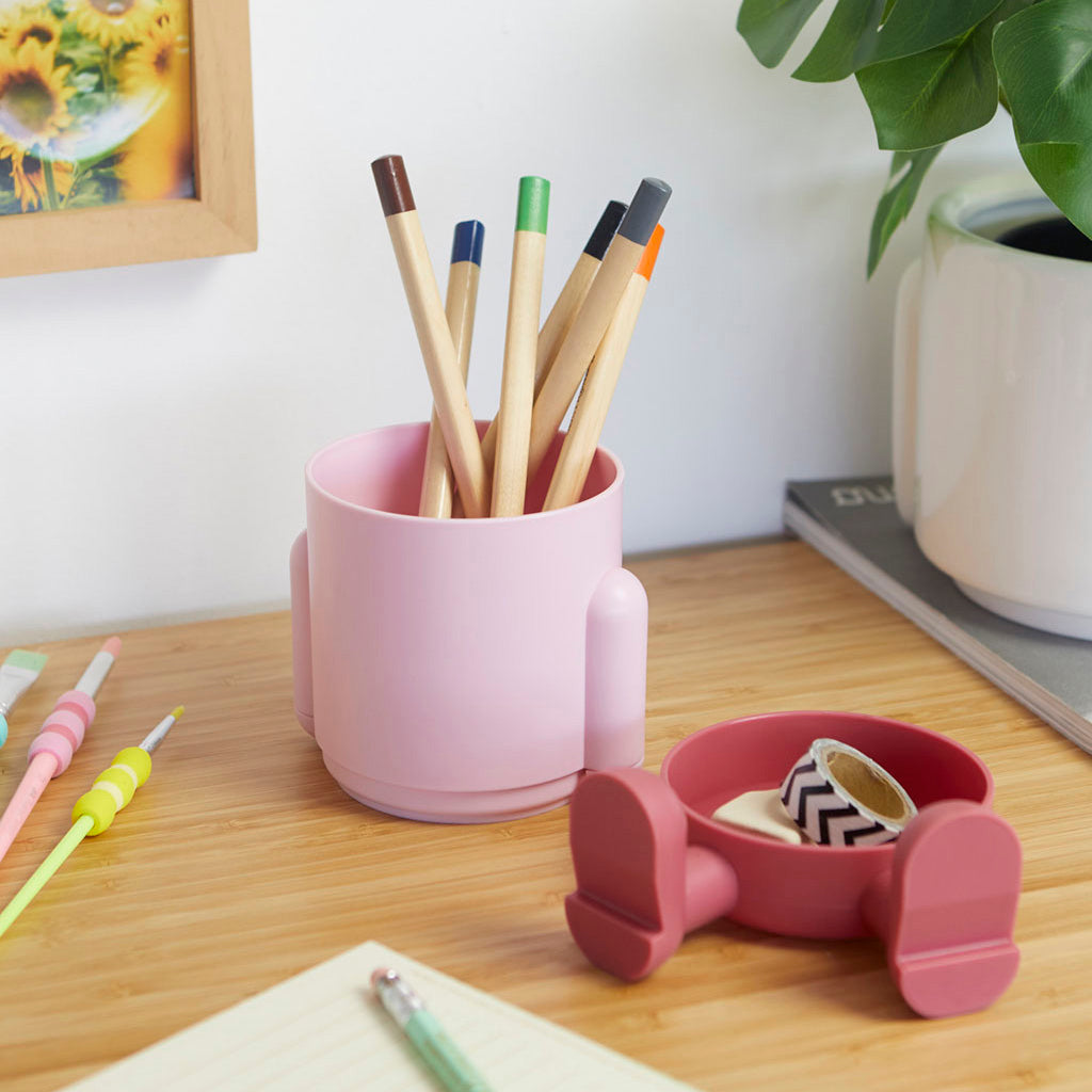 Mr. Sitty Multicolor Pencil Holder