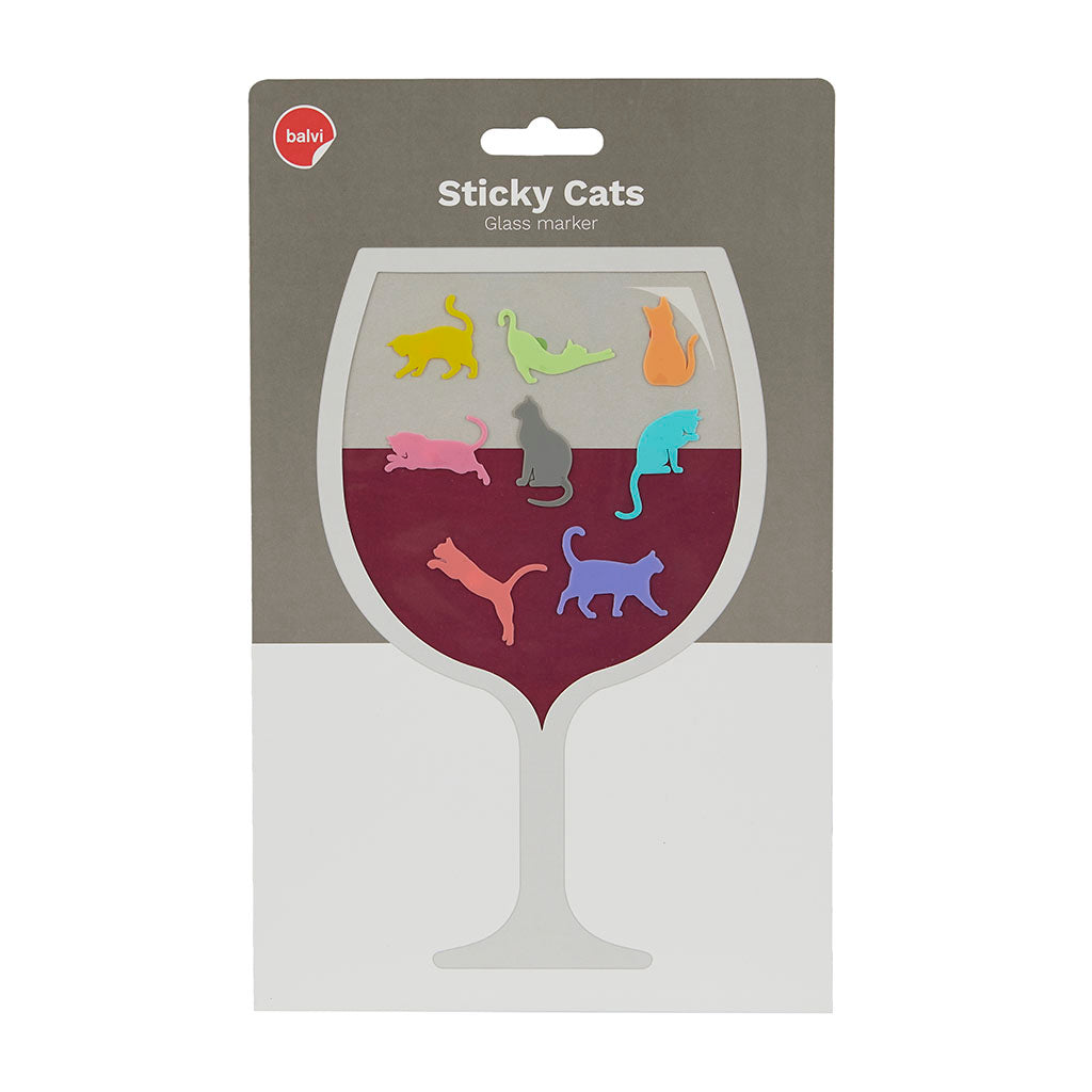 Sticky Cats Glass Marker