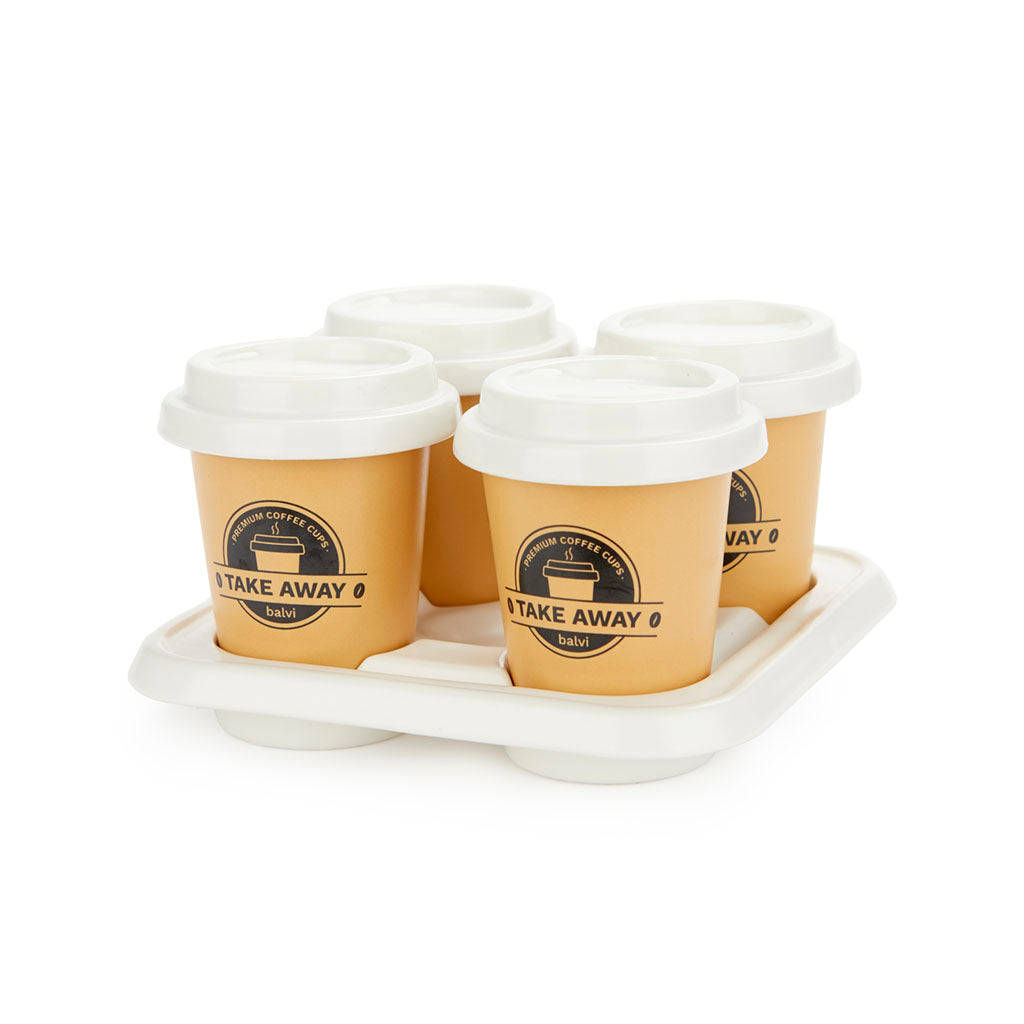 Take Away Coffee Cup Set