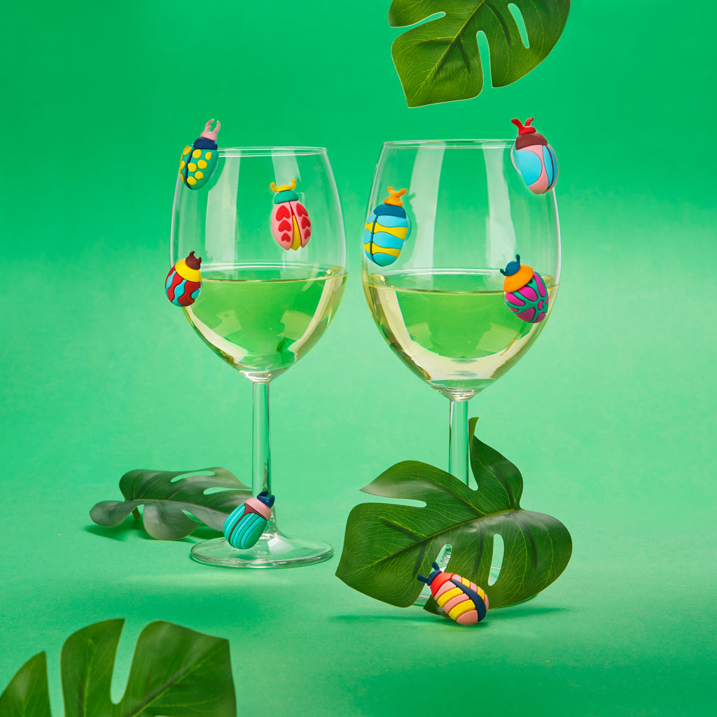 The Beetles Glass Markers