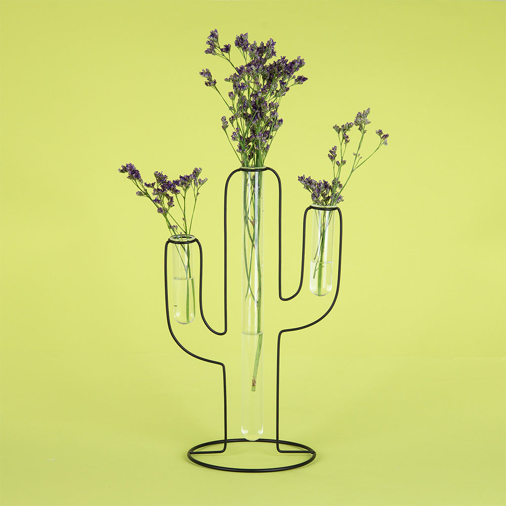 Cactus Silhouette Vase